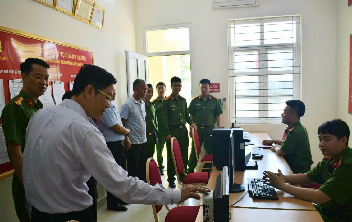 Công an huyện Bạch Long Vĩ, về đích sớm trong thực hiện Mệnh lệnh số 01 của Giám đốc Công an thành phố